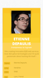 Mobile Screenshot of etiennedepaulis.com